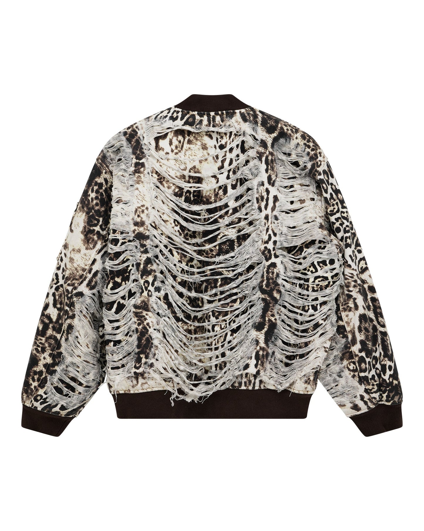 MOWALOLA BOMBER CHEETAH TRASHED