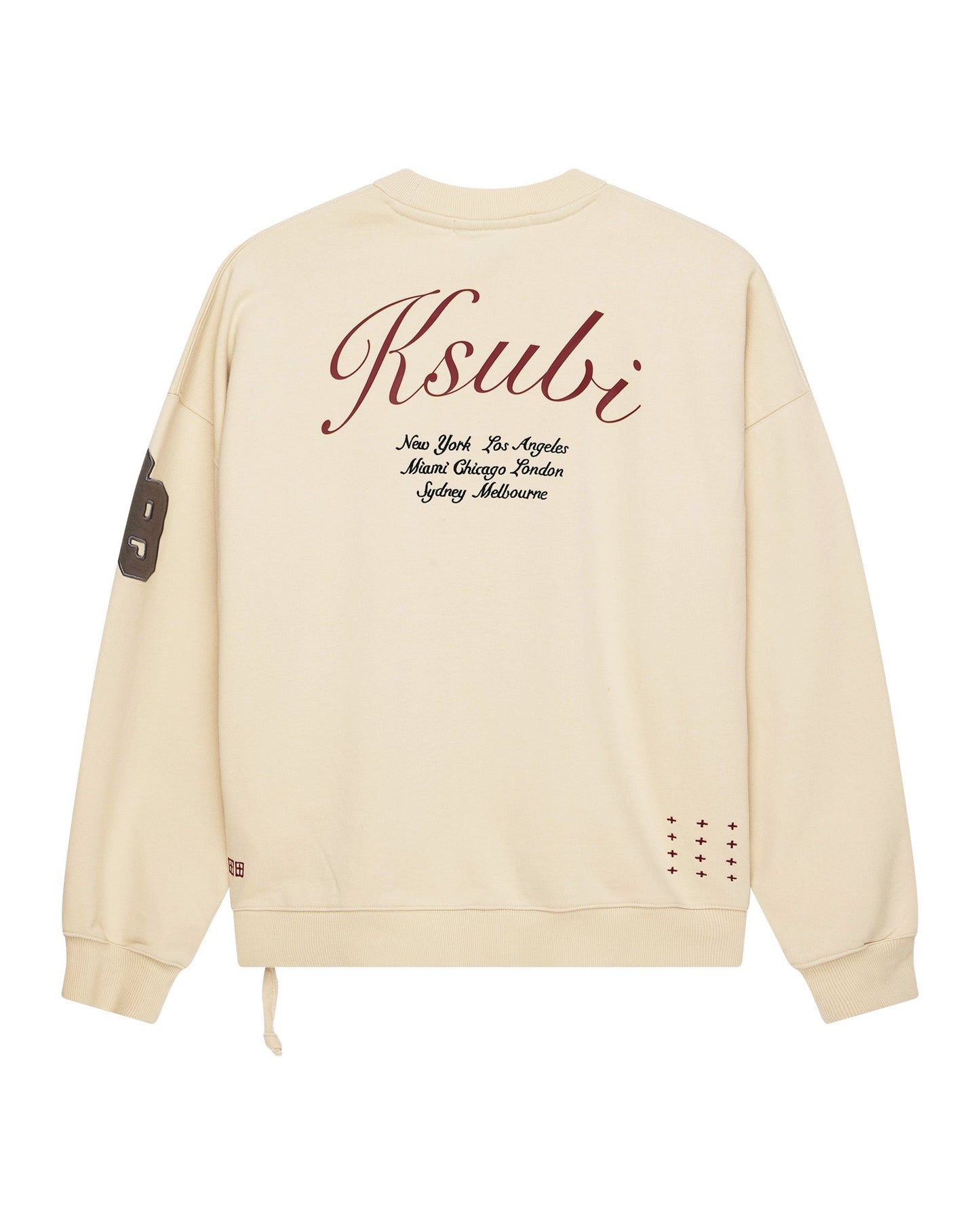 PLAYOFF EKCESS CREW NECK DUSTY DESERT