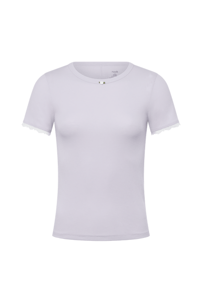 Sweetheart Pajama Tee | Lavender