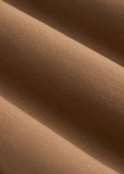 Bermuda Shorts for Tall Men in Russet Brown