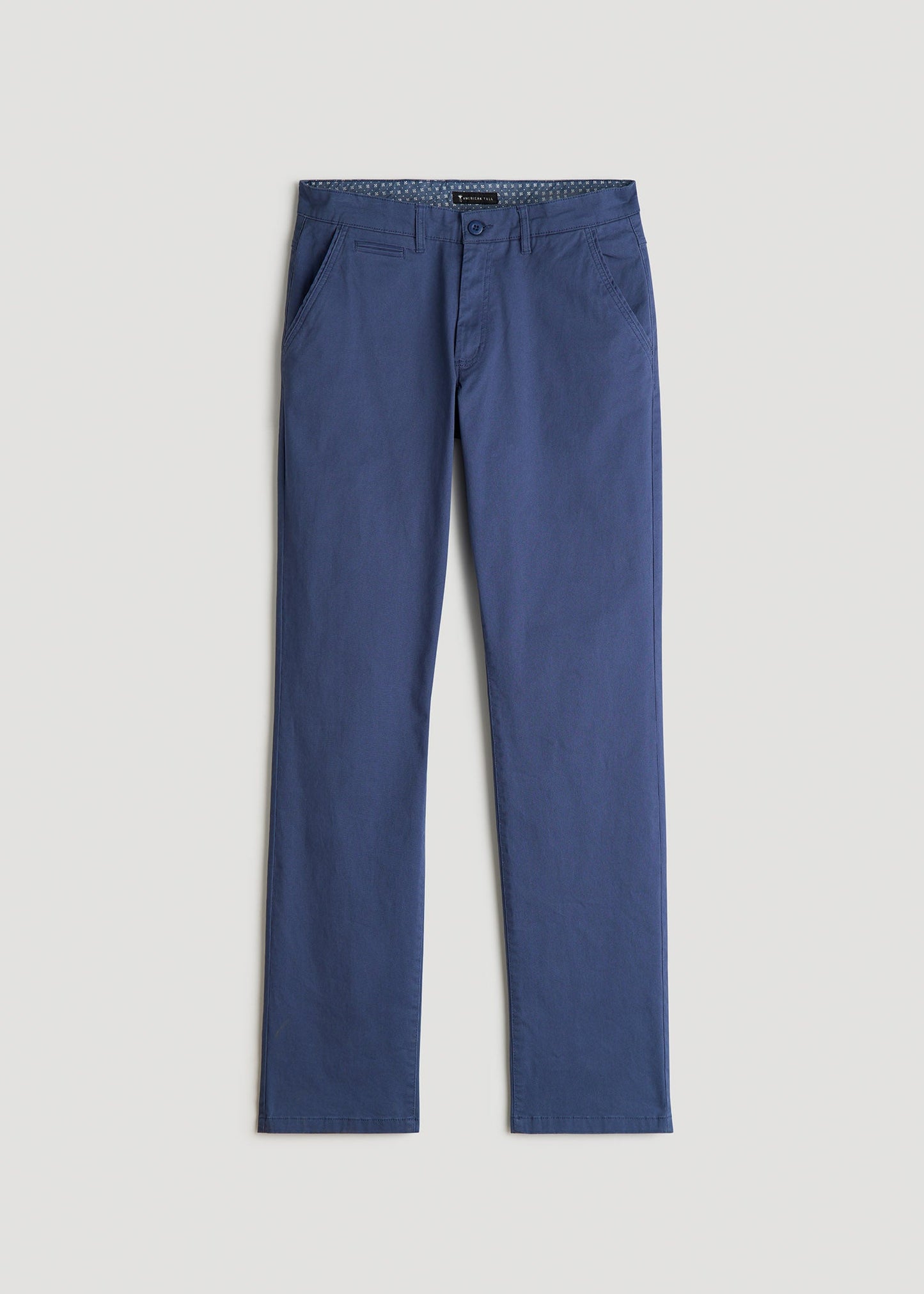 Carman TAPERED Chinos for Tall Men in Steel Blue