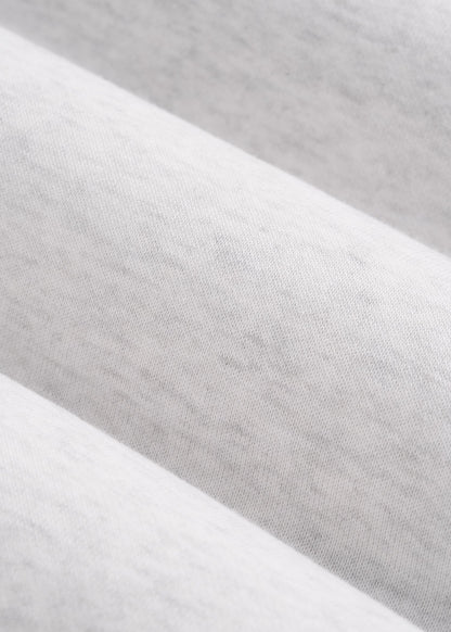 A.T. Basics Athletic Joggers for Tall Women in Heather Cloud White