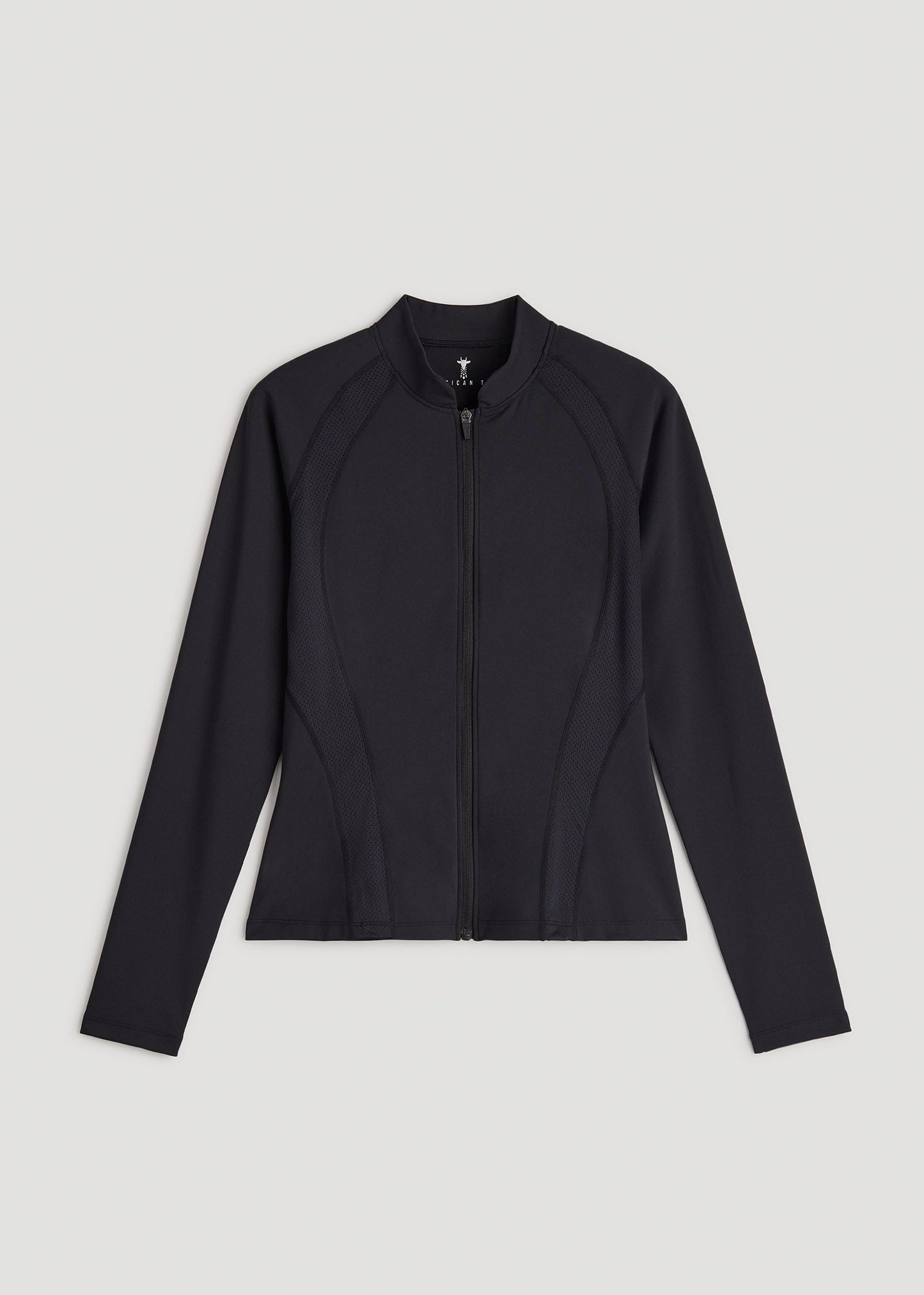 Balance Zip-Up Jacket with Stand-Up Collar for Tall Women in Galactic Cobalt