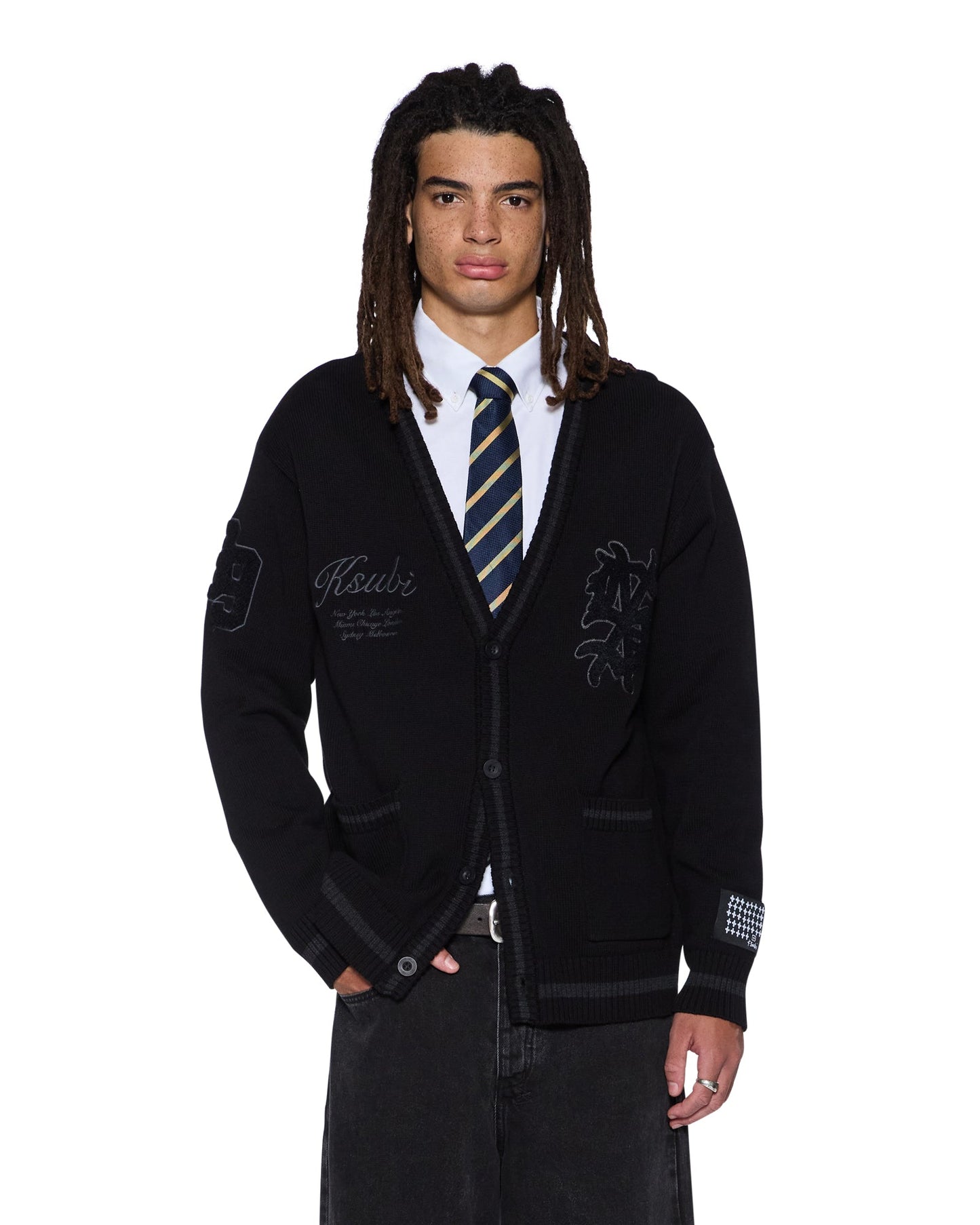 PLAYOFF CARDIGAN BLACK