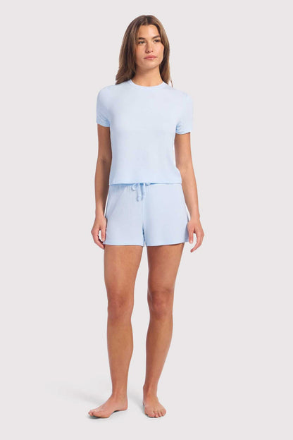 Ribbed Pajama Short Set