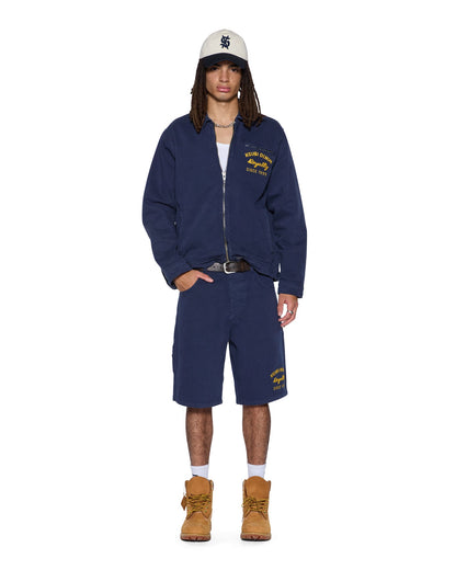 MECHANIK CHAINSTITCH JACKET INK BLUE