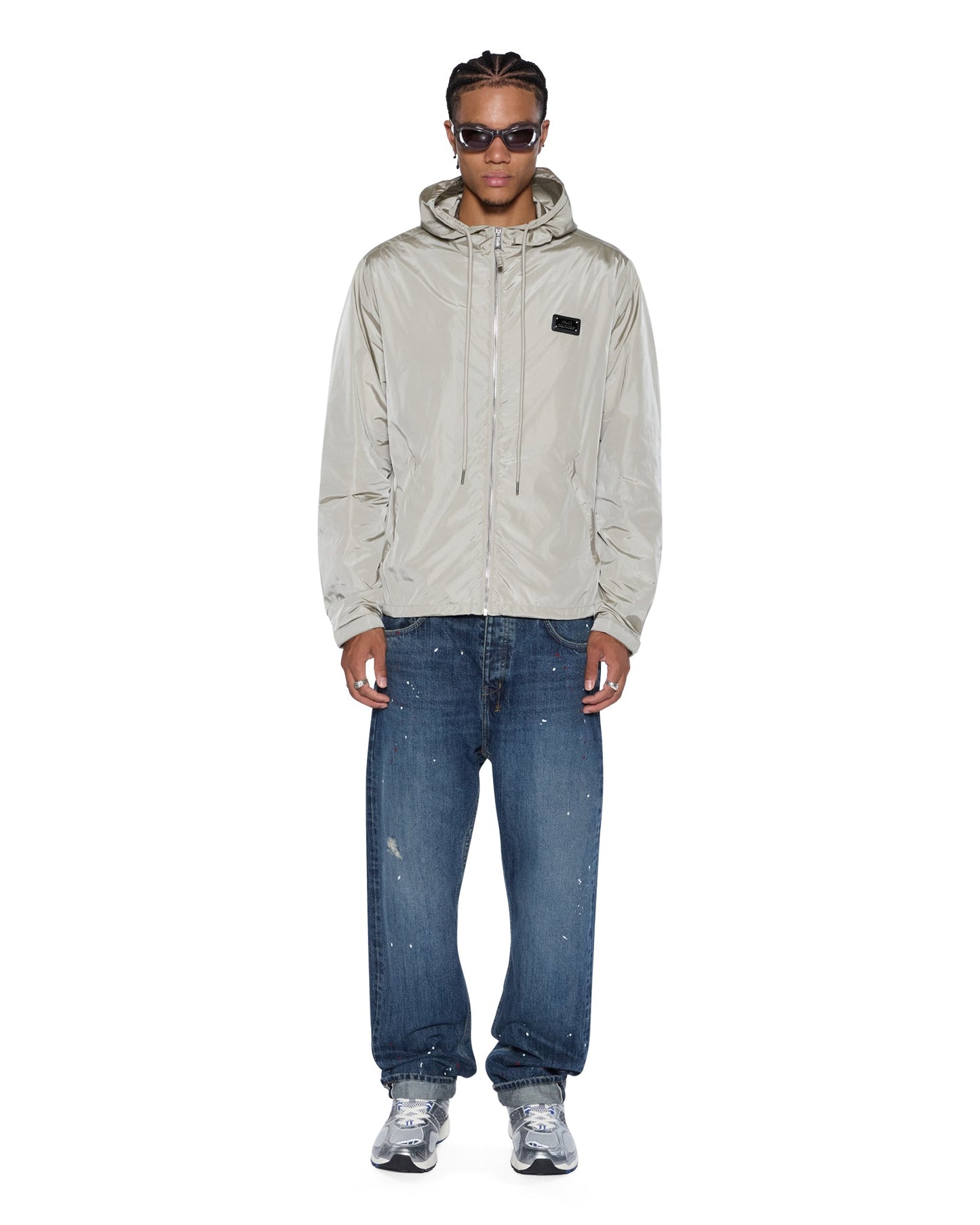 TEK NYLON JACKET STONE