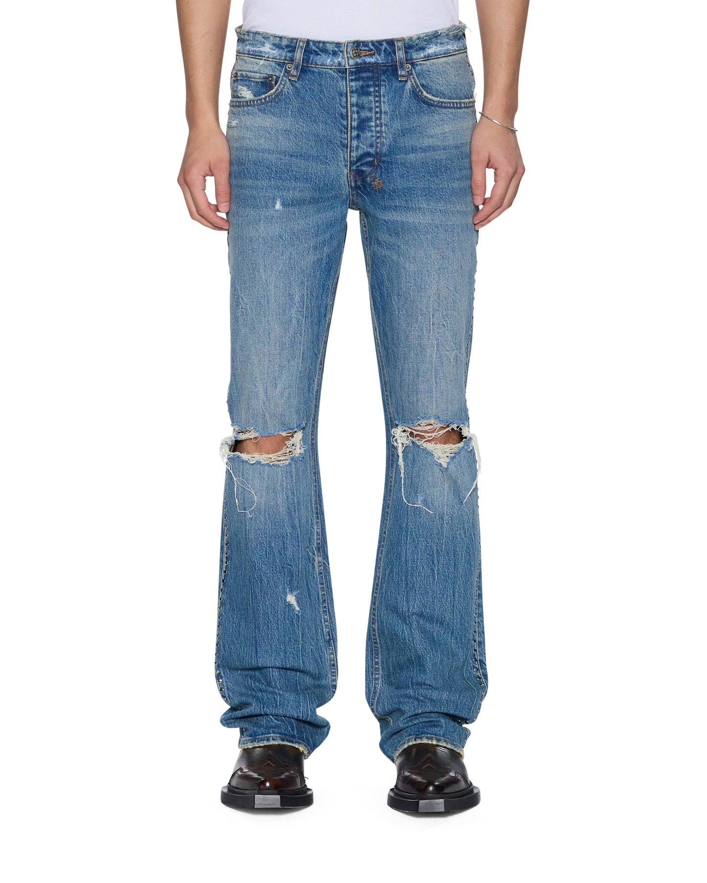 BRONKO TEXAS BLUE STUDDED
