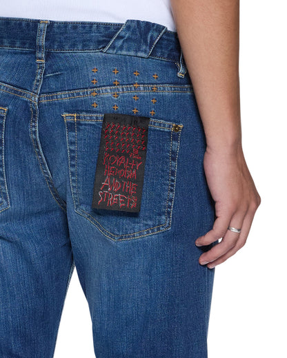 CHITCH SELVEDGE LA BLUE