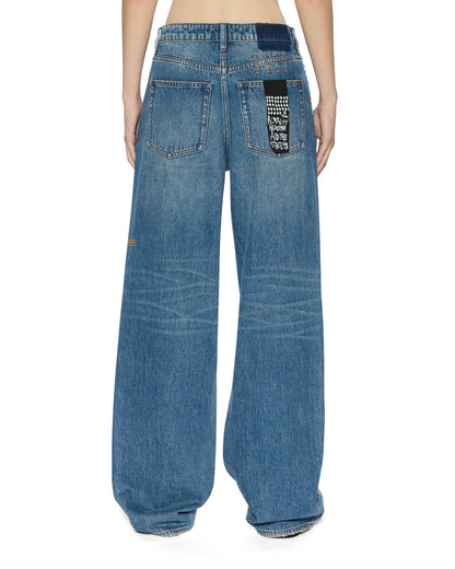 LOW RIDER TEXAS BLUE STUDDED