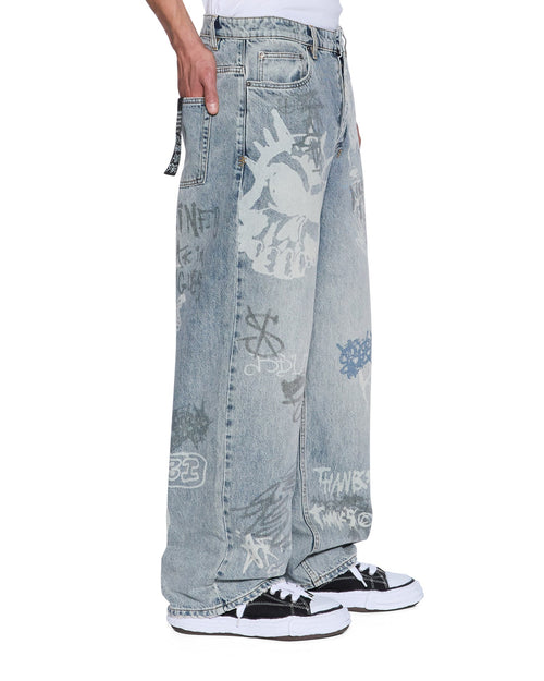 MAXX ROGUE BLUE GRAFFITI