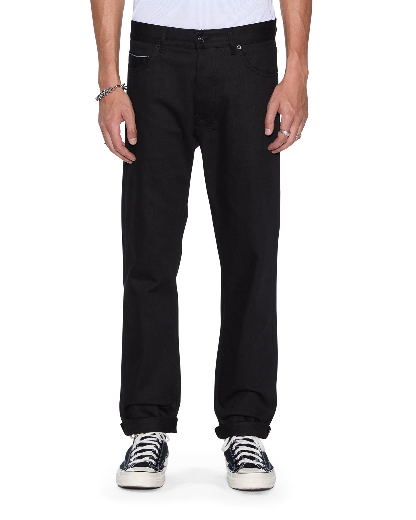 HAZLOW SELVEDGE RAW BLACK