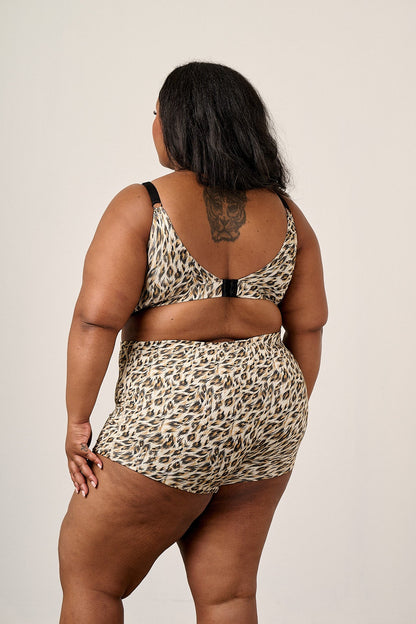 Kit - Viscose Boxer Shorts in Leo Swirl