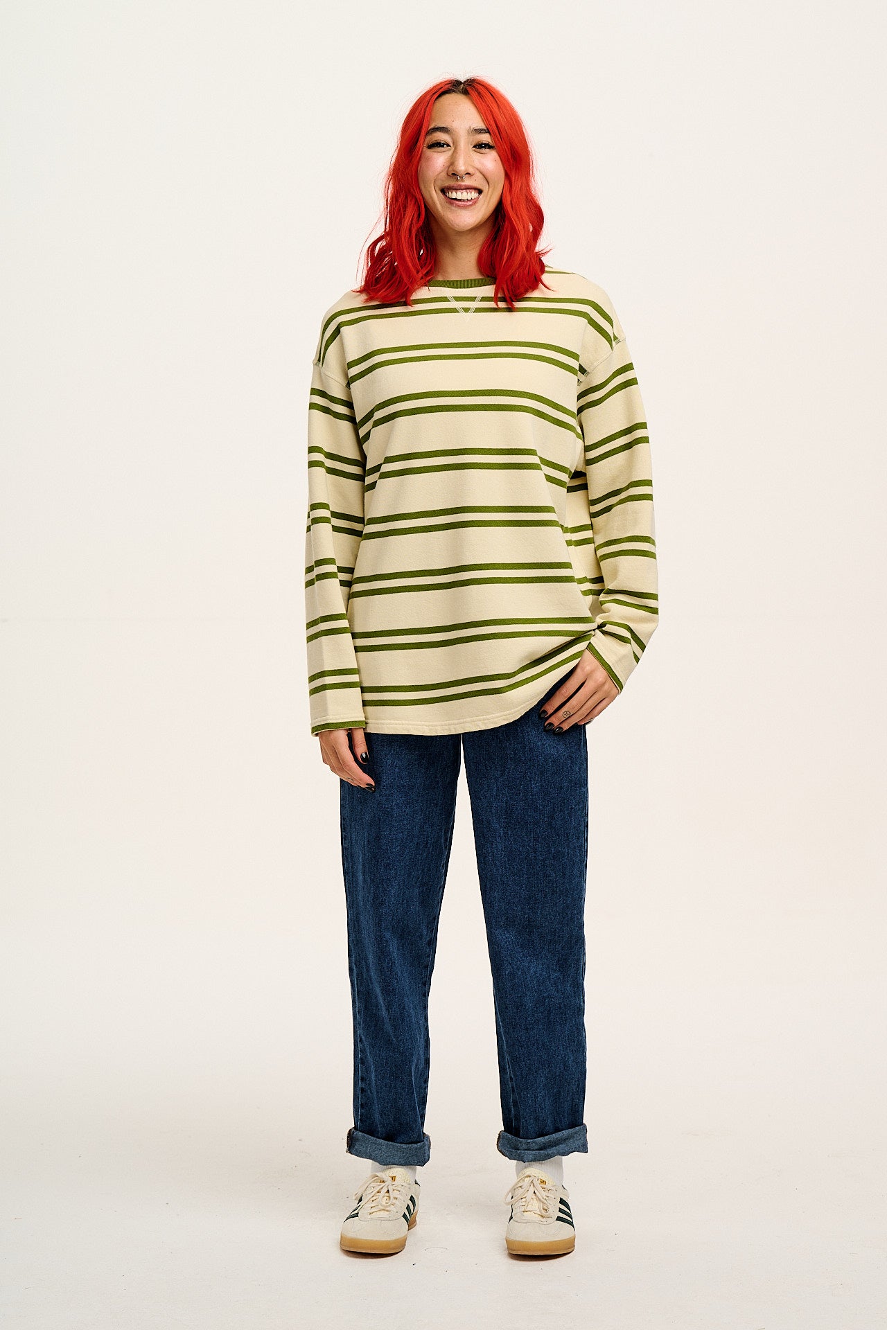 Addison - Denim Jeans in Mid Wash Blue