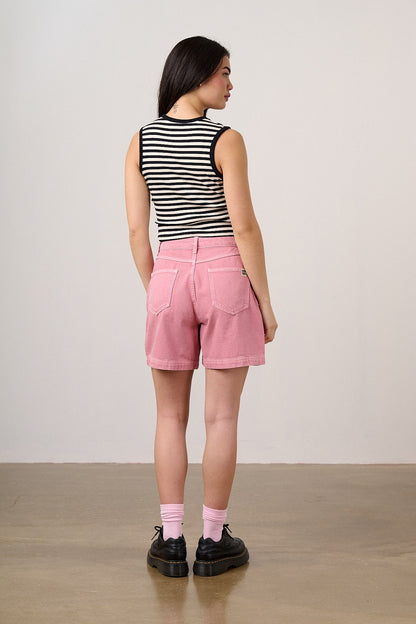 Lexi - Denim Short in Cashmere Rose Wash