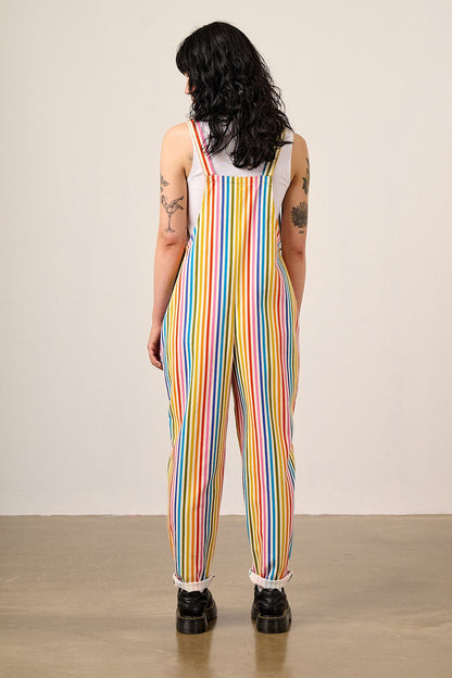 Original - Cotton Dungarees in Vintage Rainbow