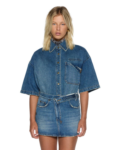 GARAGE SS SHIRT AGED