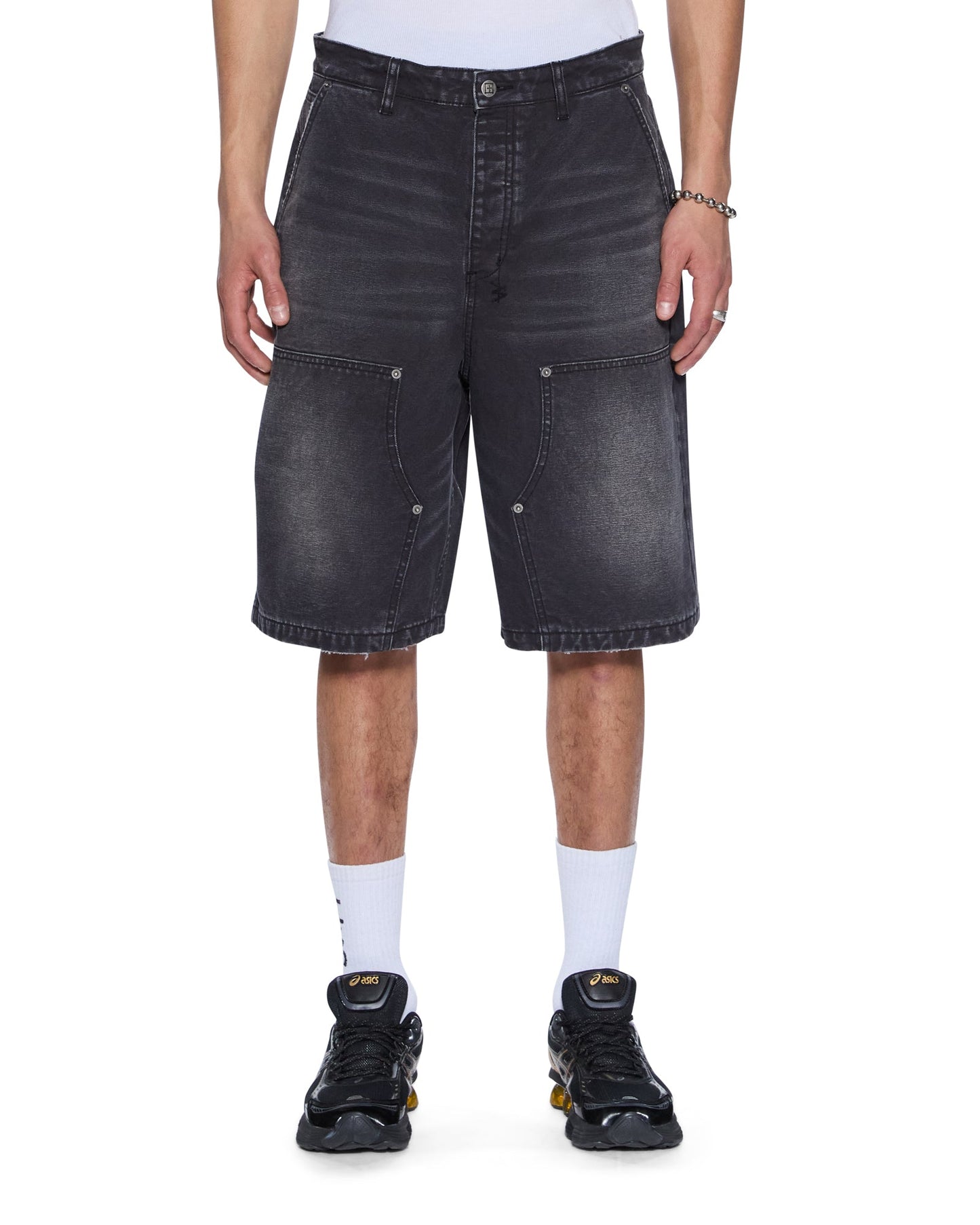 OPERATOR SHORT POWDER GREY