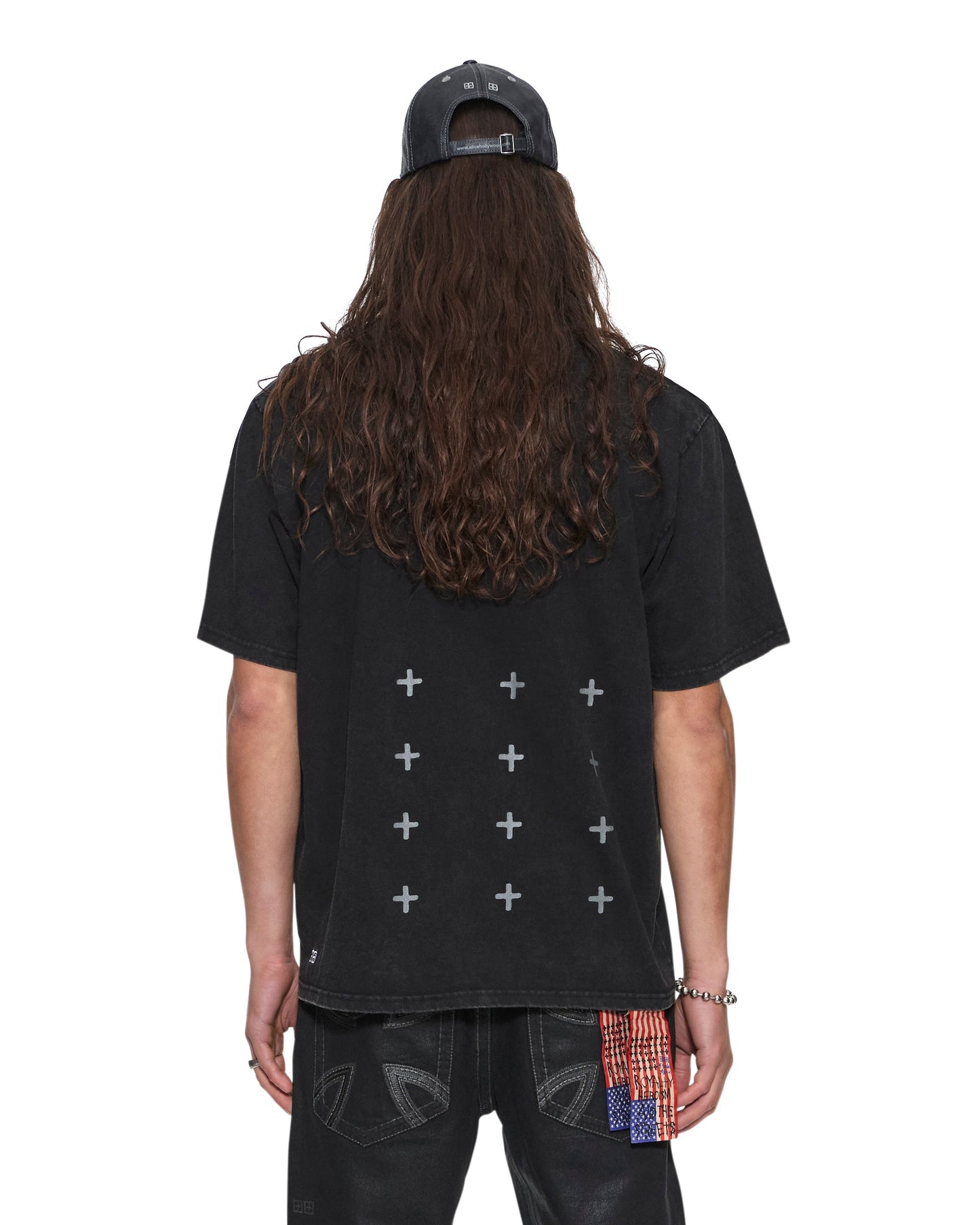 KSUBI X ALICE HOLLYWOOD GRAPHIC TEE BLACK