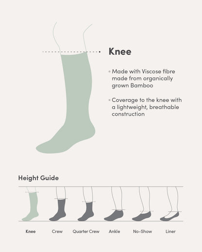 Everyday Knee High Socks - Black