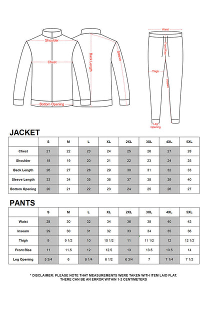 Smoky Marble Track Suit Set